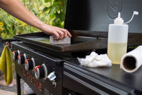 How to Clean a Blackstone Griddle with a Stone: Why Not Use a Banana Instead?